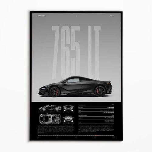 McLaren 675LT (Build edition) - CarPosters