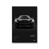 McLaren 675LT Negro