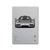 McLaren F1 Gris