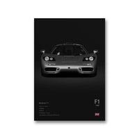 McLaren F1 Negro