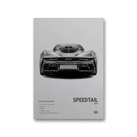 McLaren Speedtail gris