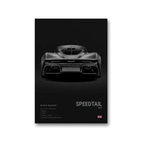 McLaren Speedtail Negro