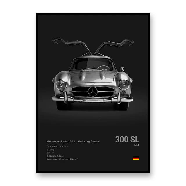 Mercedes Benz 300 SL™ - CarPosters