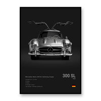 Mercedes Benz 300 SL Schwarz