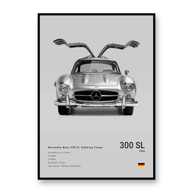 Mercedes Benz 300 SL™ - CarPosters