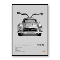 Mercedes Benz 300 SL Grau