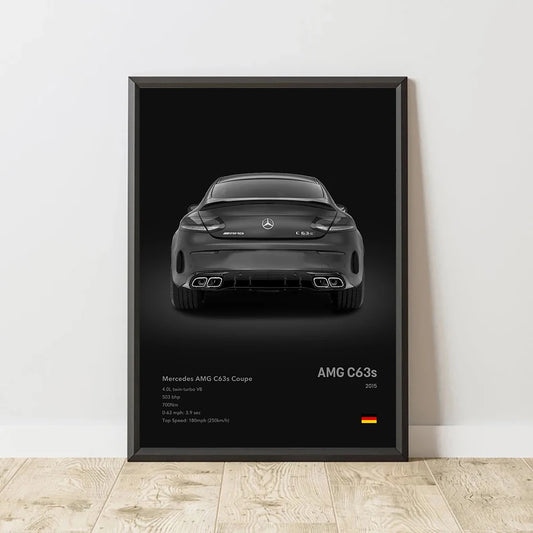 Mercedes Benz C63S - CarPosters