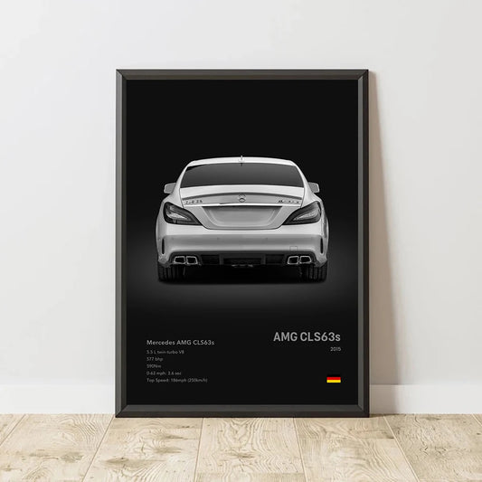 Mercedes Benz CLS63 AMG - CarPosters