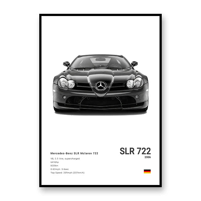 Mercedes Benz SLR™ - CarPosters