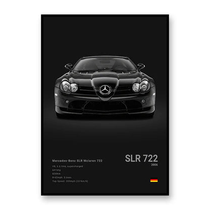 Mercedes Benz SLR™ - CarPosters
