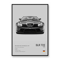 Mercedes Benz SLR Grau