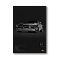 Mercedes Benz SLS Schwarz