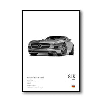 Mercedes Benz SLS Weiß