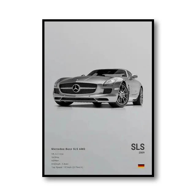 Mercedes Benz SLS™ - CarPosters