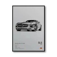 Mercedes Benz SLS Grau