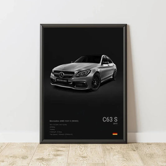Mercedes C63 S™ - CarPosters
