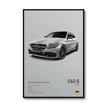 Mercedes C63 S™ - CarPosters