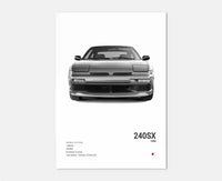 Nissan 240SX Weiß