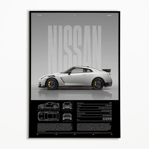 Nissan GT-R35 (Build Edition) - CarPosters