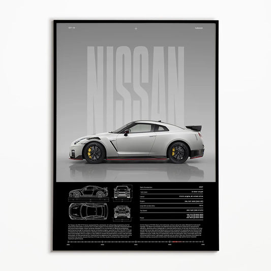 Nissan GT-R35 (Build Edition) - CarPosters