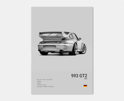 Porsche 993 GT2™ - CarPosters