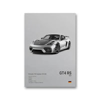 Porsche GT4RS gris