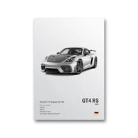Porsche GT4RS Blanco