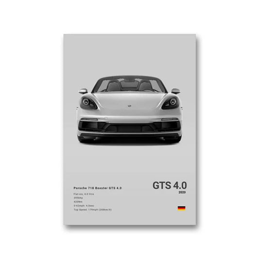 Porsche GTS4.0™ - CarPosters