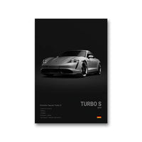 Porsche Taycan Negro
