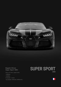Bugatti Super Sport /Schwarz