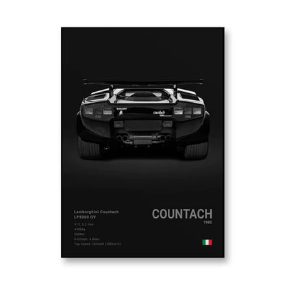 Famous Brand Cars SVJ GT3RS G80M3C Canvas Wall Art Print Poster 918 M5CS MSCSL Decorative Mural Home Decor Gift Unframed