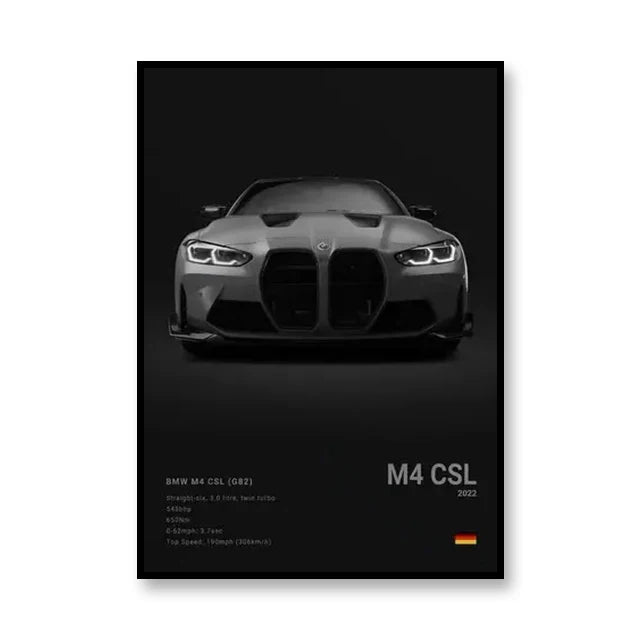 BMW M4 CSL™ - CarPosters