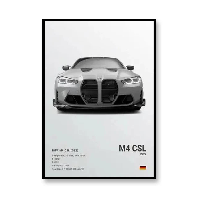BMW M4 CSL™ - CarPosters