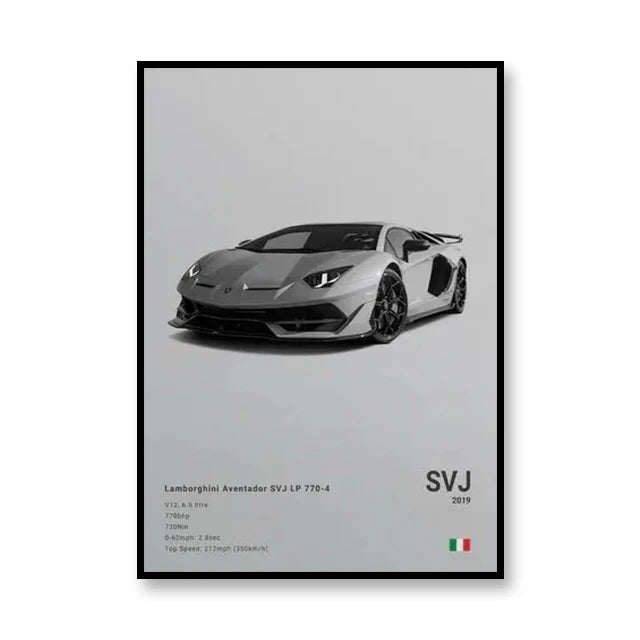 Lamborghini SVJ™ - CarPosters