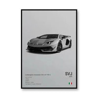 Lamborghini SVJ /Grey /Front Profile