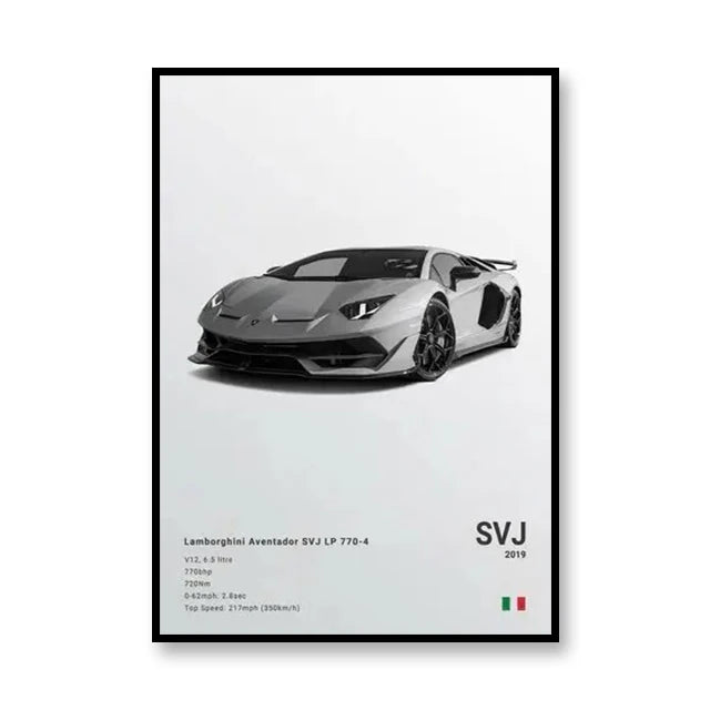 Lamborghini SVJ™ - CarPosters