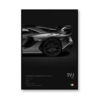 Lamborghini SVJ /Black /Side Profile