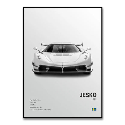 Koenigsegg Jesko™ - CarPosters