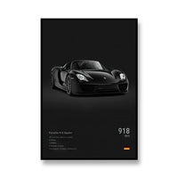 Porsche 918 Spyder /Black