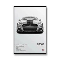 Ford Mustang GT500/ Blanco/ Nuevo