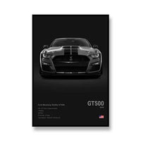 Ford Mustang GT500/Negro/Nuevo